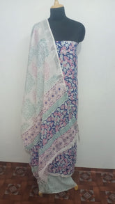Cotton linen bagru print suit SILK ZON
